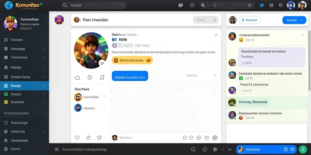 Screenshot menunjukkan antarmuka permainan yang menarik.