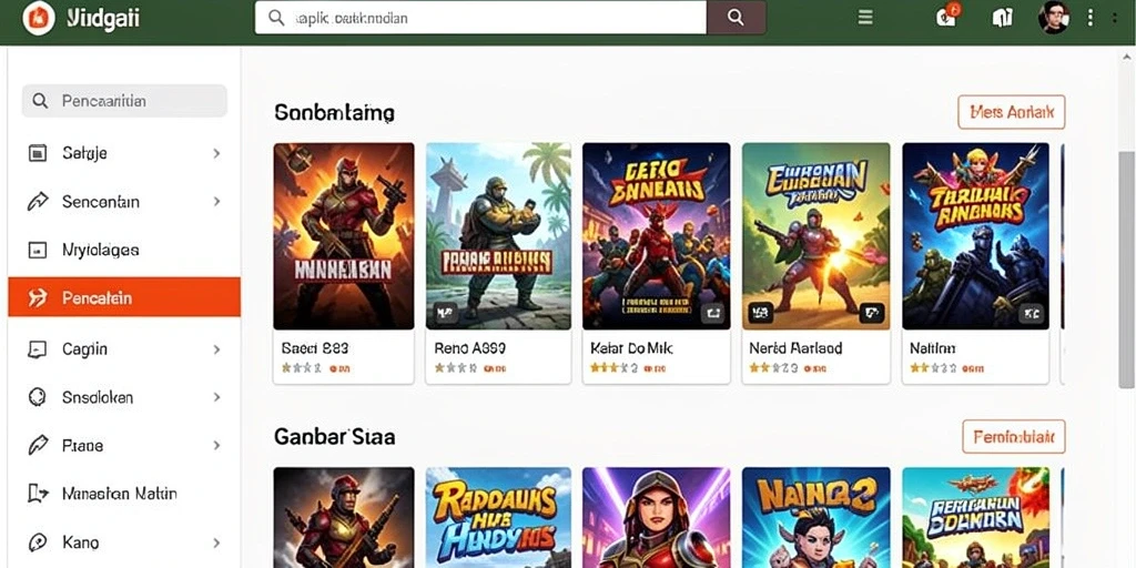 Tampilan antarmuka yang menarik dan mudah digunakan.