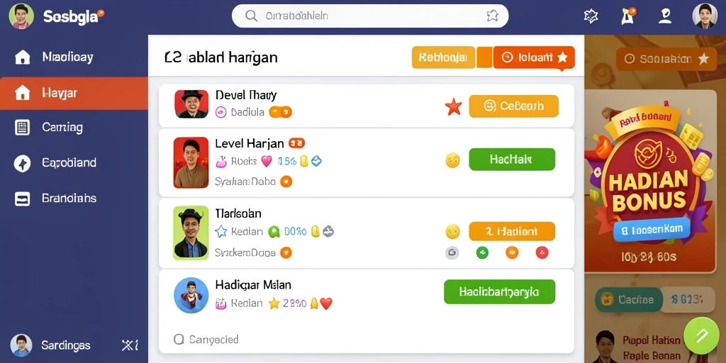 Tampilan antarmuka yang ramah pengguna.