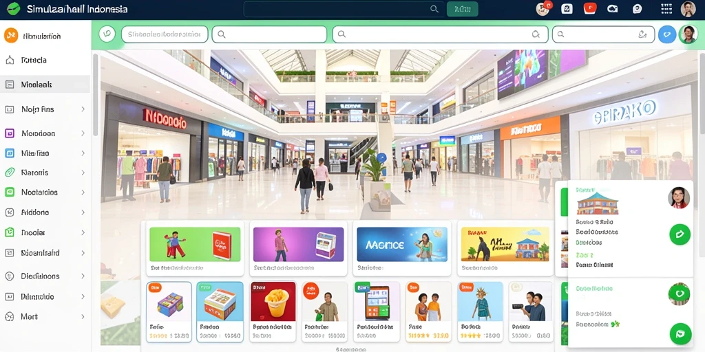 Tampilan antarmuka yang menarik dan user-friendly.