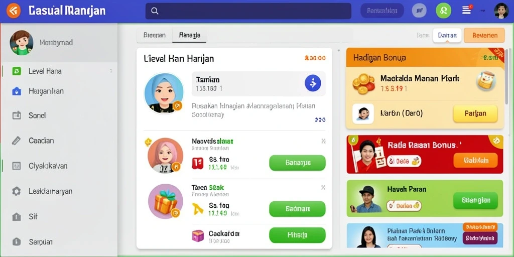 Tampilan awal yang menarik dengan navigasi mudah.