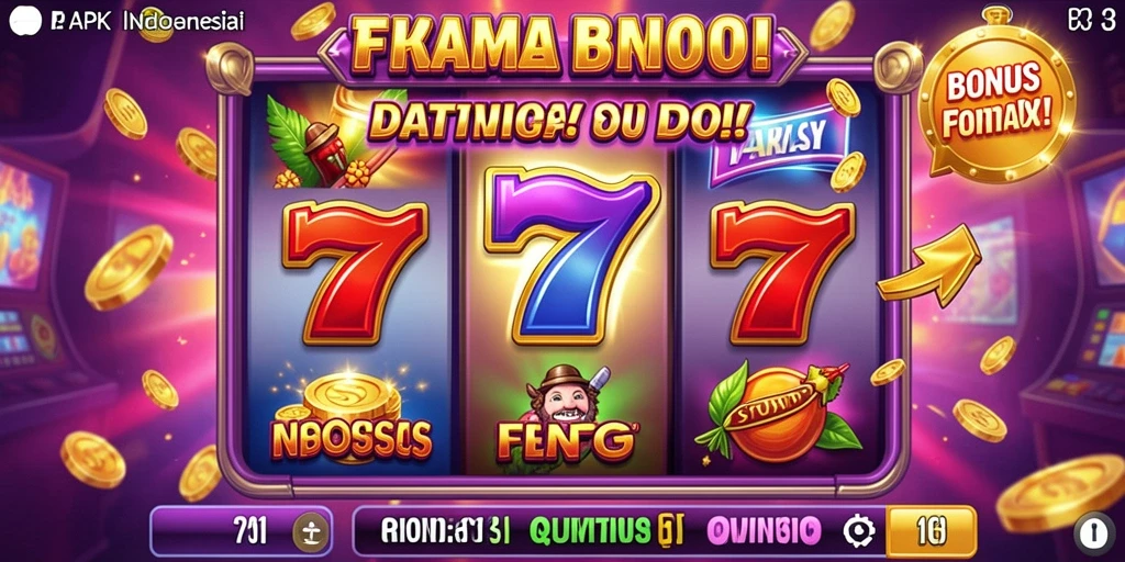 Tampilan awal game yang menarik dan mudah dinavigasi.