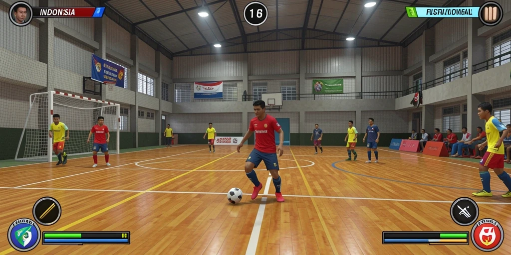 Tampilan antarmuka yang intuitif dan menarik.